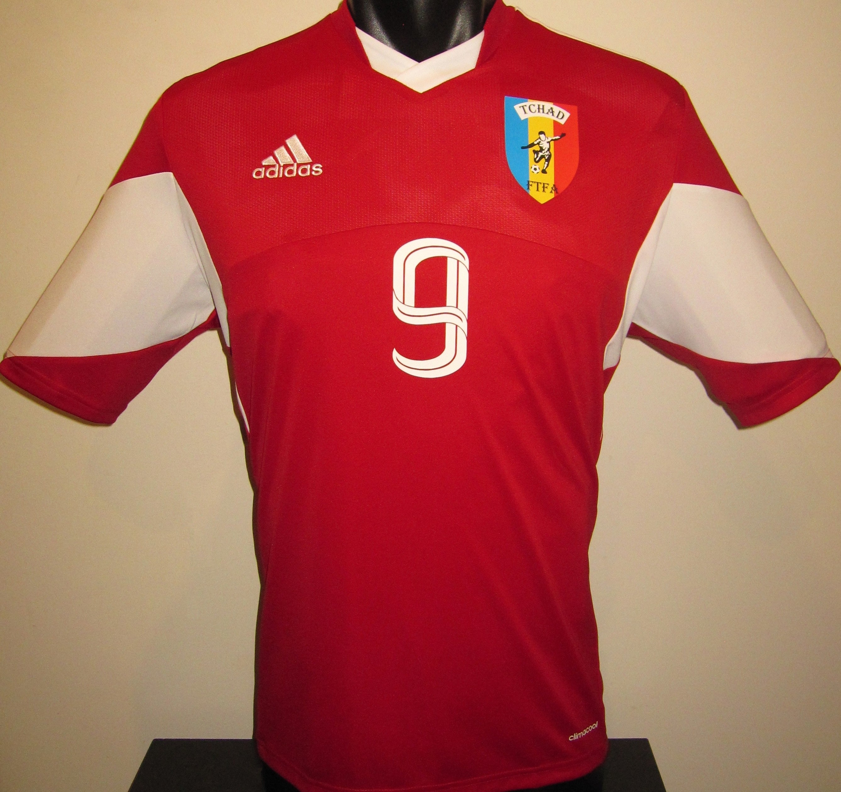 Chad 2013-14 Home (#9- BARTHÉLÉMY) Jersey/Shirt