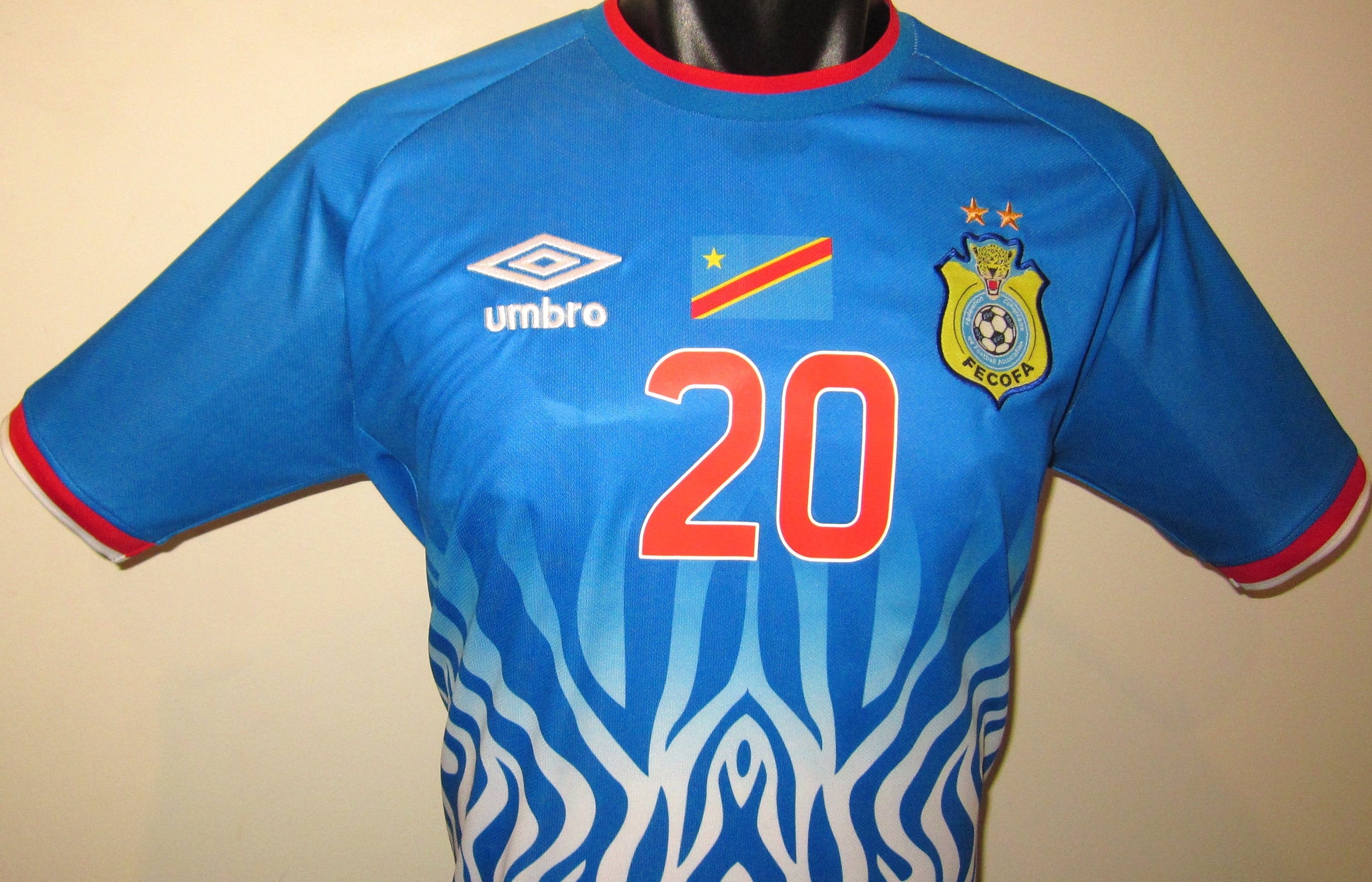 D.R. Congo 2026 Home (WISSA #20) Jersey/Shirt