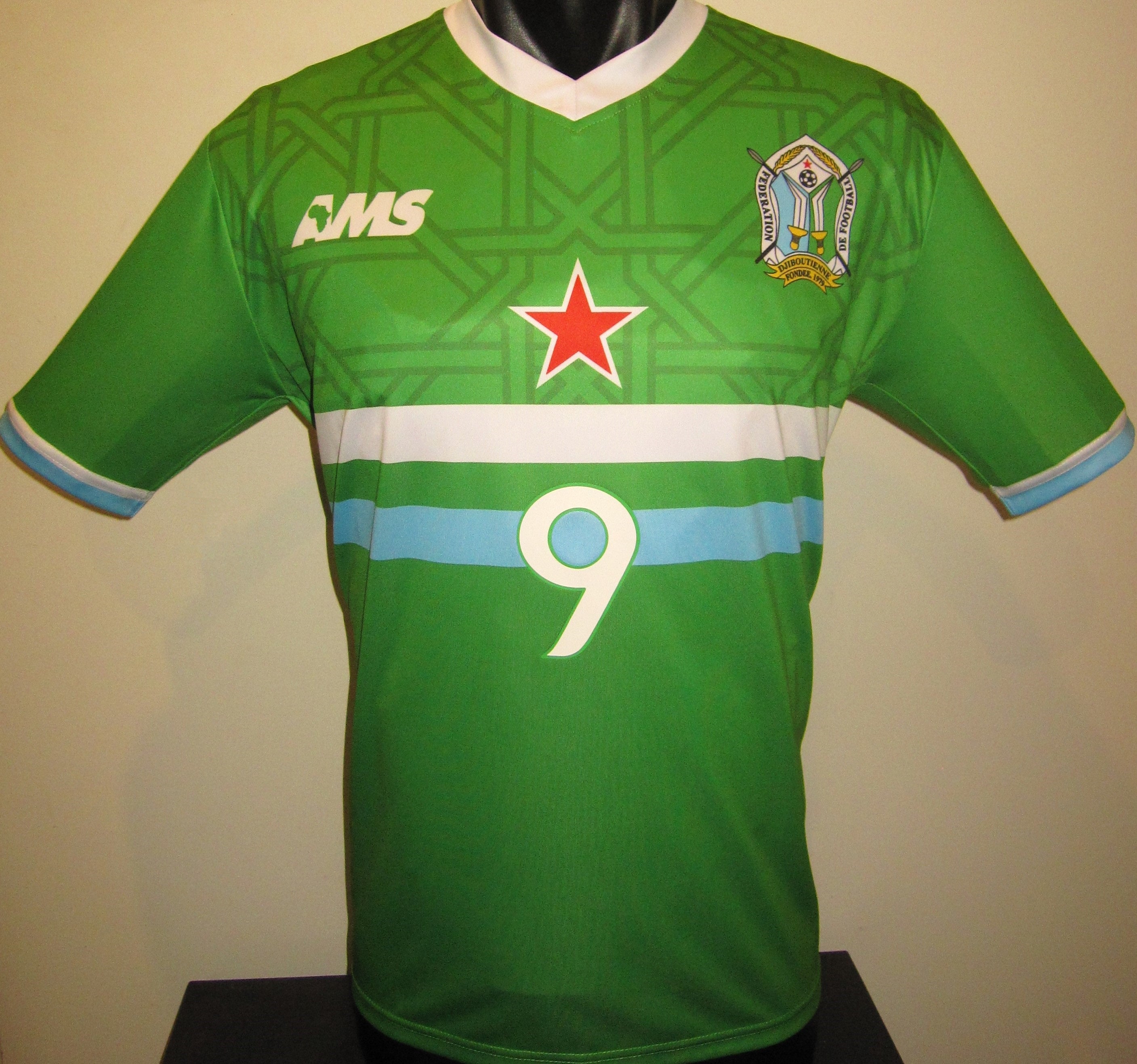 Djibouti 2017-18 Away (#9- LIBAN) Jersey/Shirt