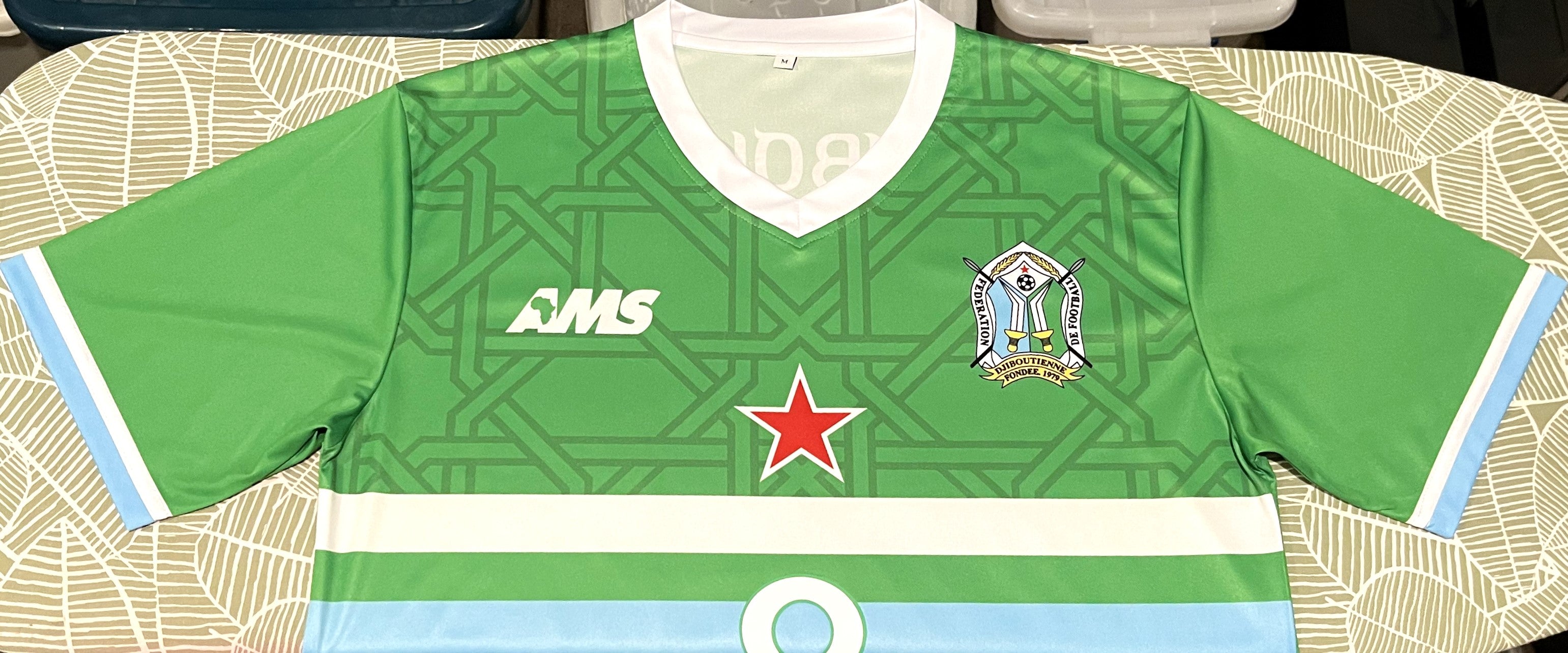 Djibouti 2017-18 Away (#9- LIBAN) Jersey/Shirt