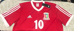 Equatorial Guinea 2017 Home (EMILIO NSUE #10) Jersey/Shirt