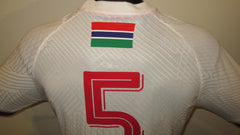 Gambia 2023-24 Away (COLLEY #5) Jersey/Shirt