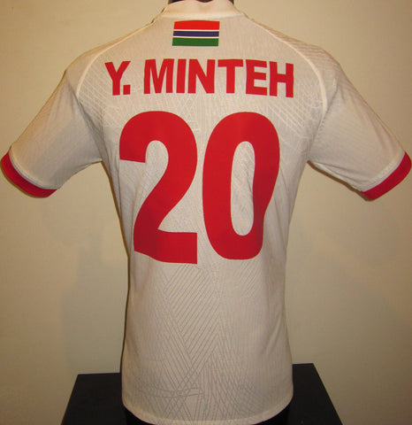 Gambia 2024-25 Away (Y. MINTEH #20) Jersey/Shirt
