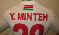 Gambia 2024-25 Away (Y. MINTEH #20) Jersey/Shirt