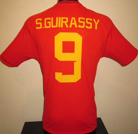 Guinea 2025 Home (S. GUIRASSY #9) Jersey/Shirt