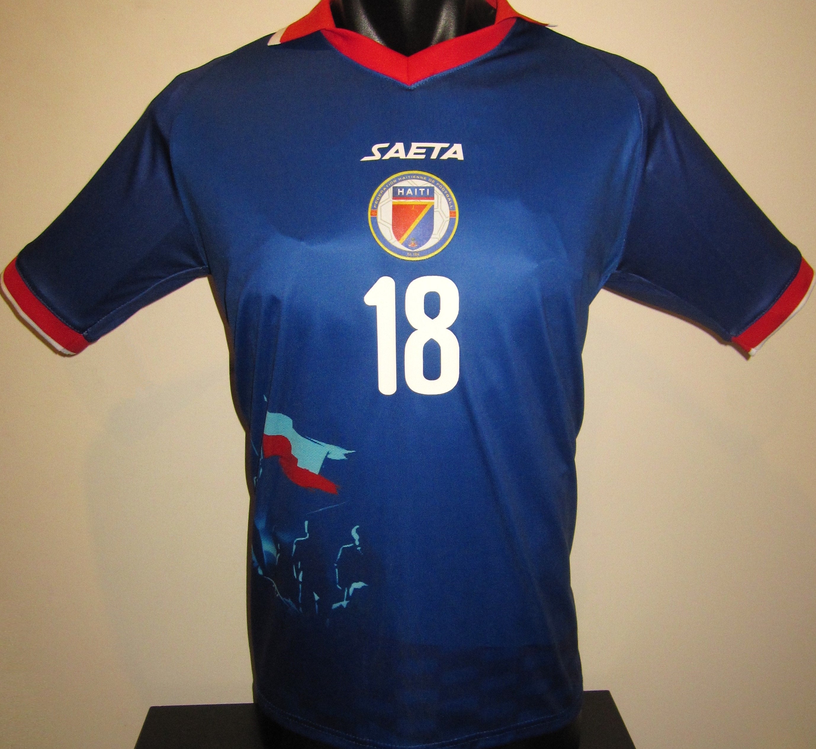 Haiti 2026 Home (ISIDOR #18) Jersey/Shirt