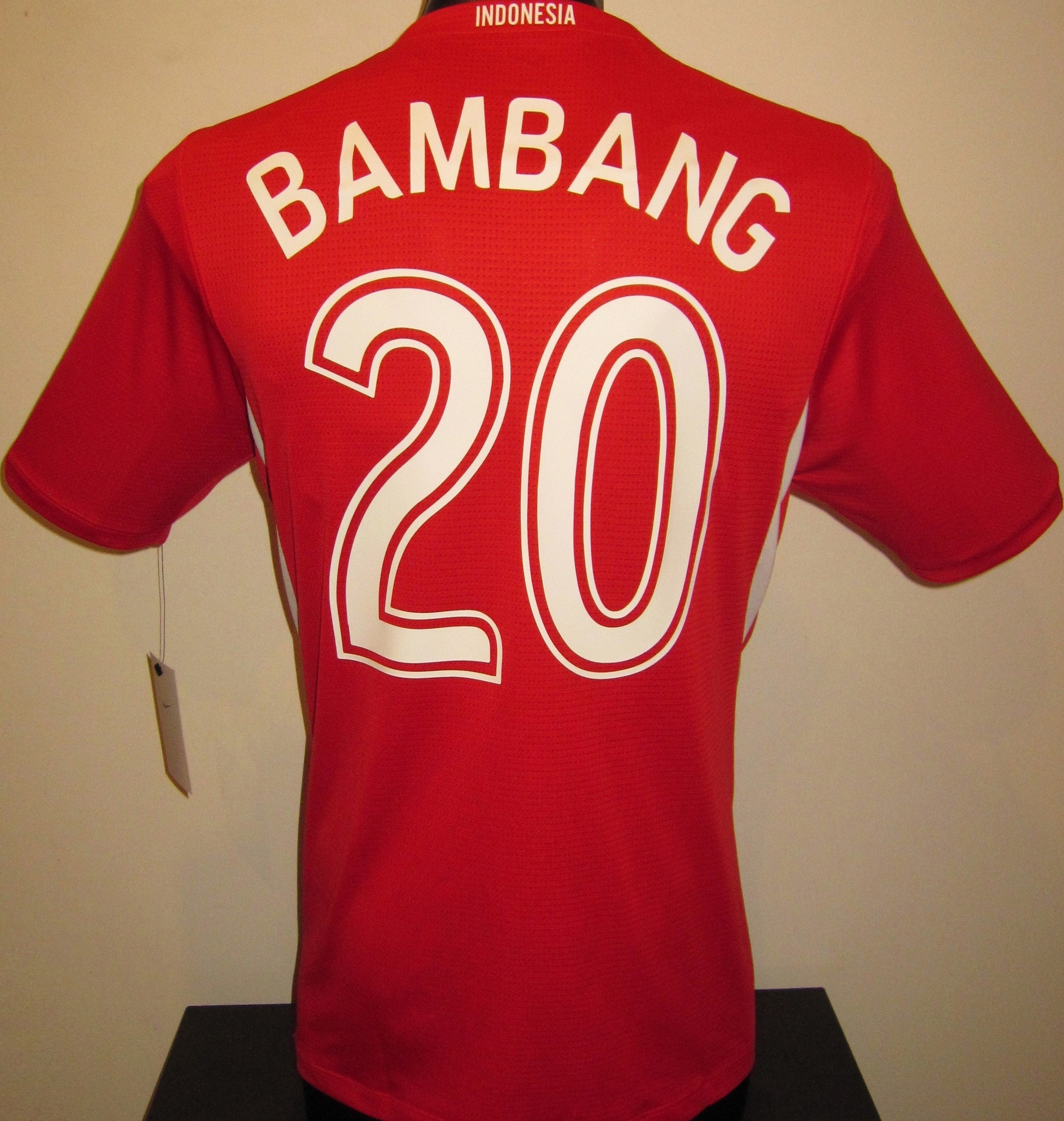 Indonesia 2008-10 Home (BAMBANG #20) Jersey/Shirt