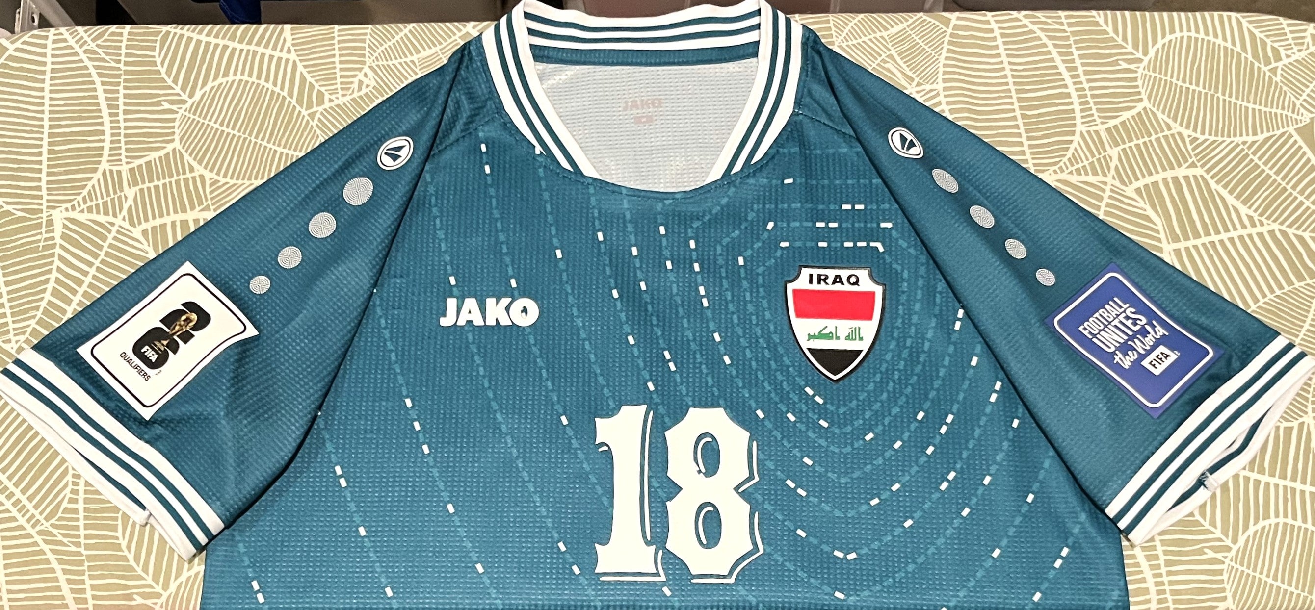 Iraq 2025-26 Home (AYMEN #18) Jersey/Shirt
