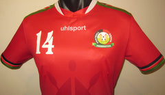 Kenya 2022-23 Home (#14- OLUNGA) Jersey/Shirt