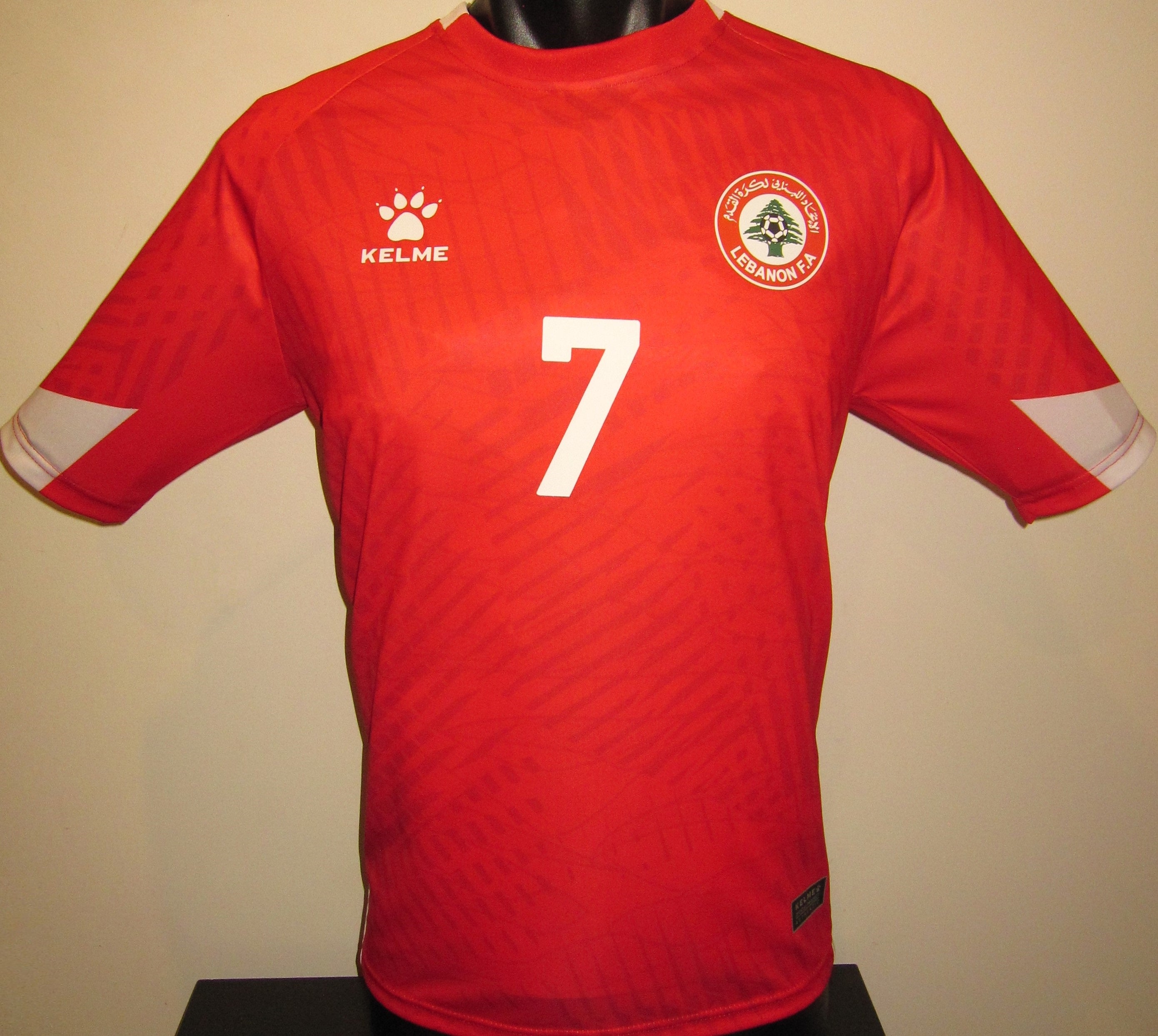 Lebanon 2024-25 Home (H. MAATOUK #7) Jersey/Shirt