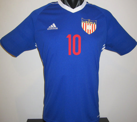 Liberia 2018 Home (#10- JEBOR) Jersey/Shirt