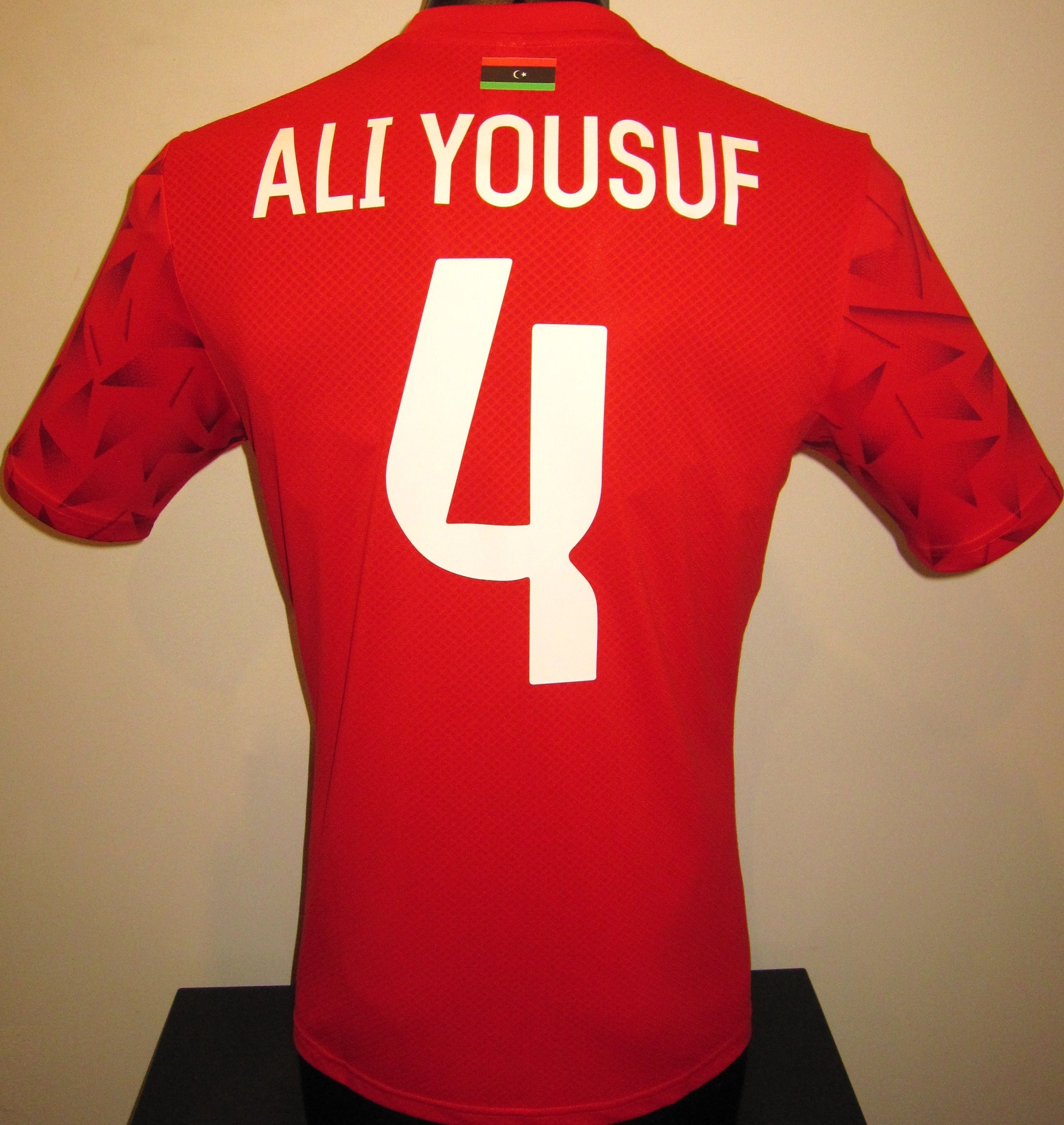 Libya 2026 Home (ALI YOUSUF #4) Jersey/Shirt