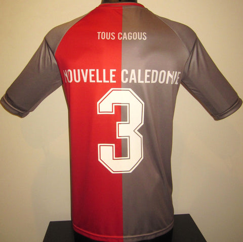 New Caledonia 2022-23 Home (#3- WAKANUMUNÉ) Jersey/Shirt