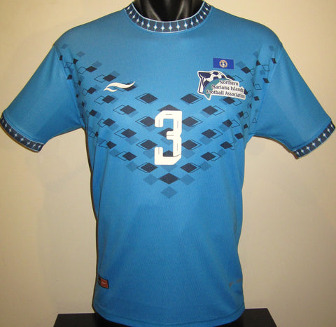 Northern Mariana Islands 2024-25 Home (#3- AQUINO) Jersey/Shirt