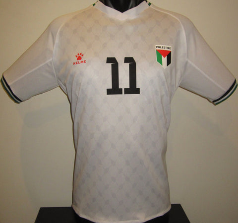 Palestine 2024-25 Away (O. DABBAGH #11) Jersey/Shirt