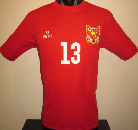 Papua New Guinea 2024-25 Home (#13- SEMMY) Jersey/Shirt