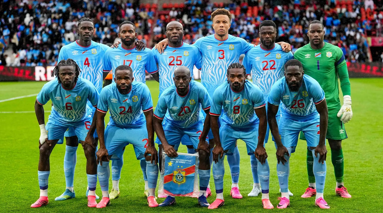 D.R. Congo 2026 Home (WISSA #20) Jersey/Shirt