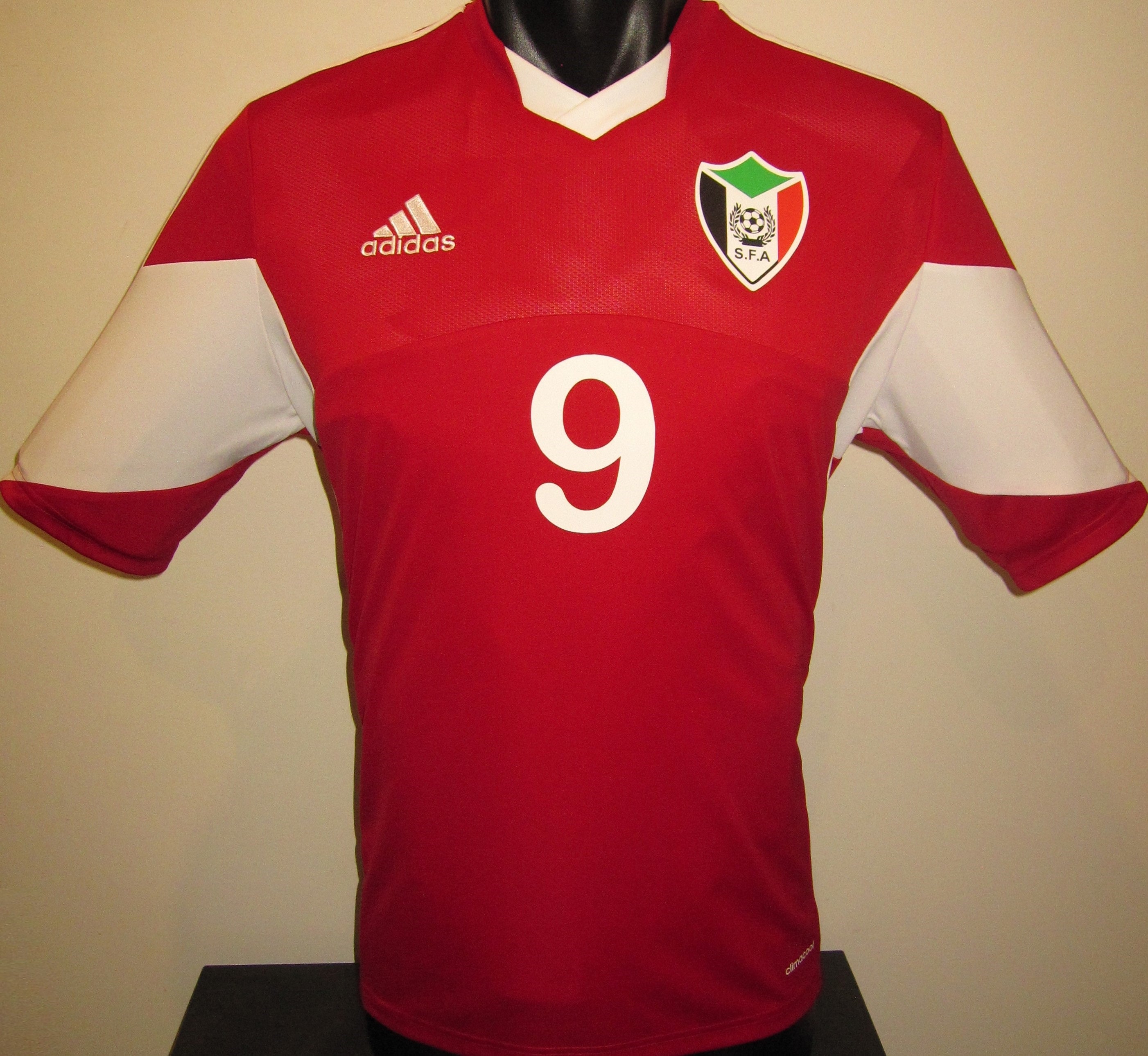 Sudan 2015-16 Home (#9- BESHA) Jersey/Shirt