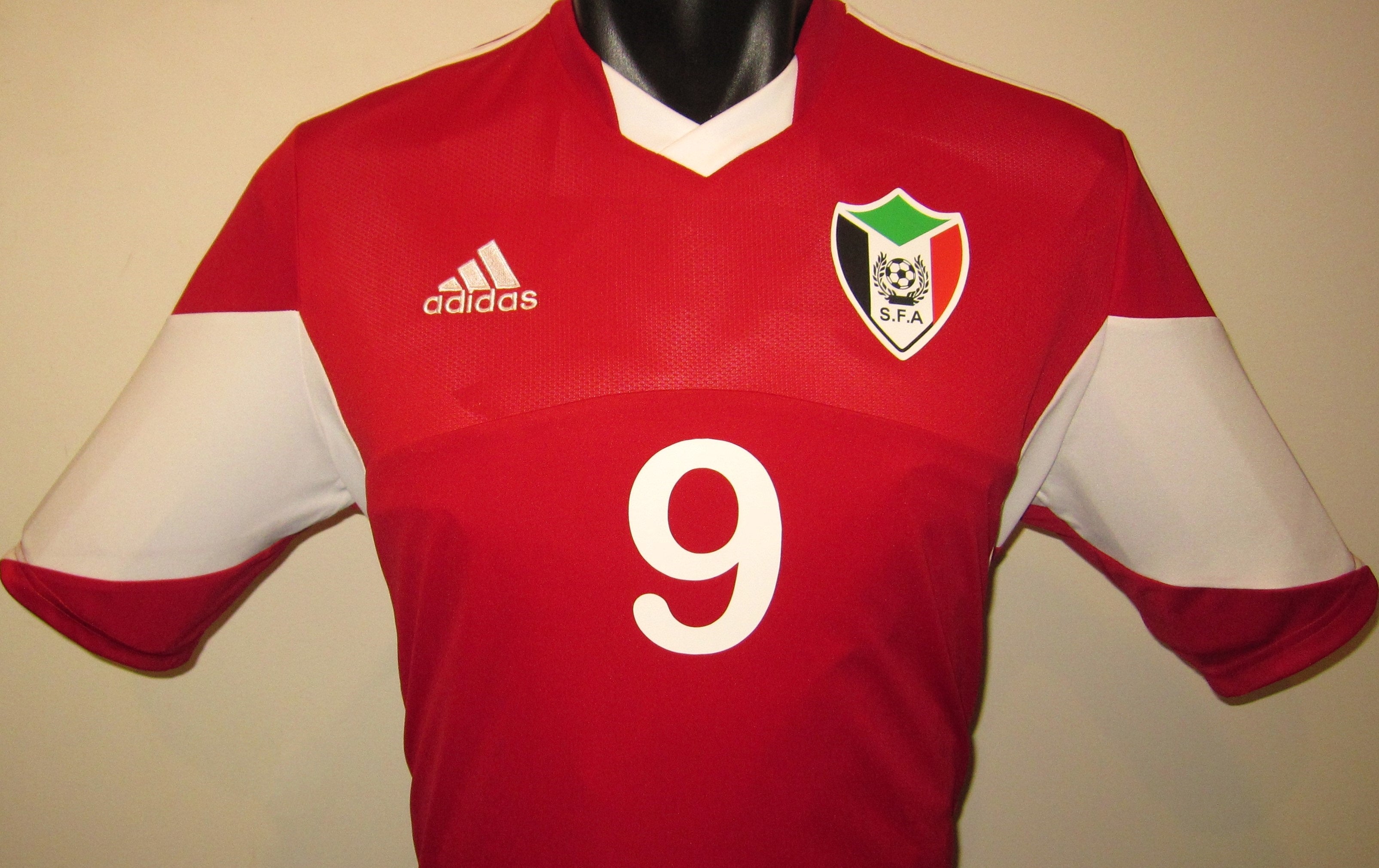 Sudan 2015-16 Home (#9- BESHA) Jersey/Shirt