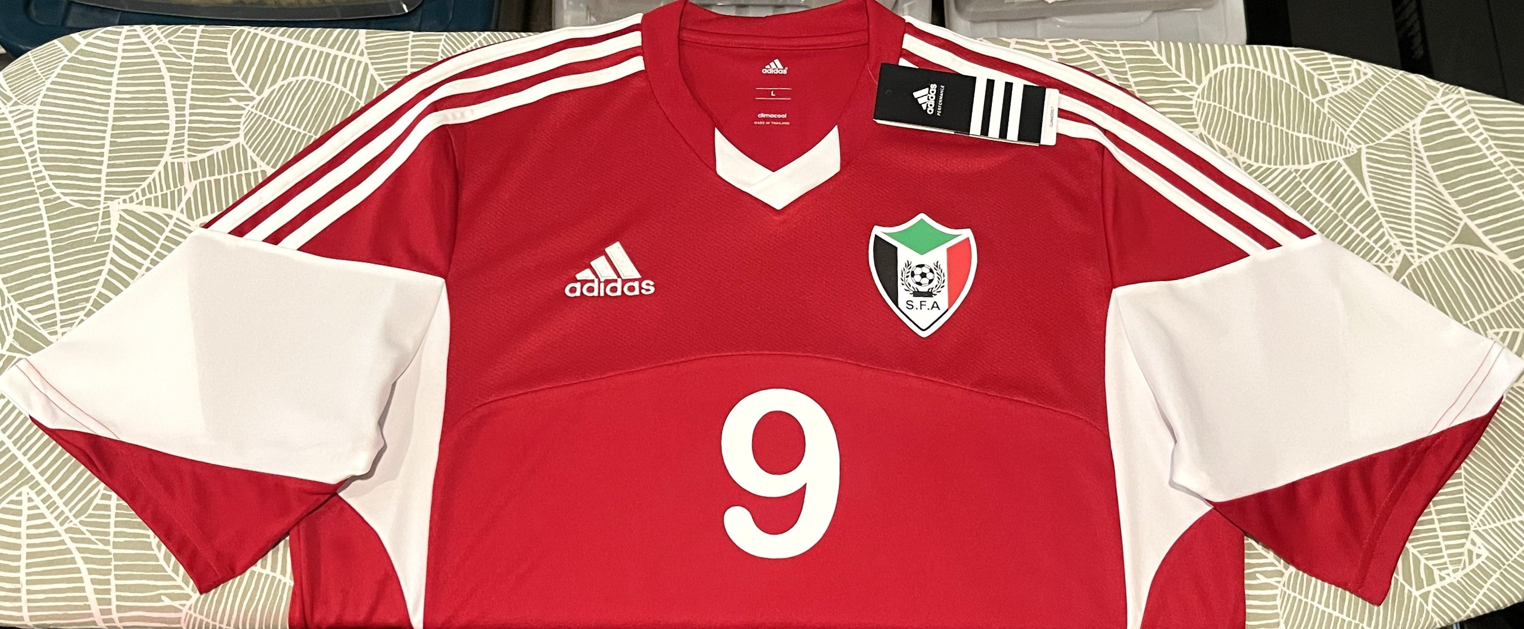 Sudan 2015-16 Home (#9- BESHA) Jersey/Shirt