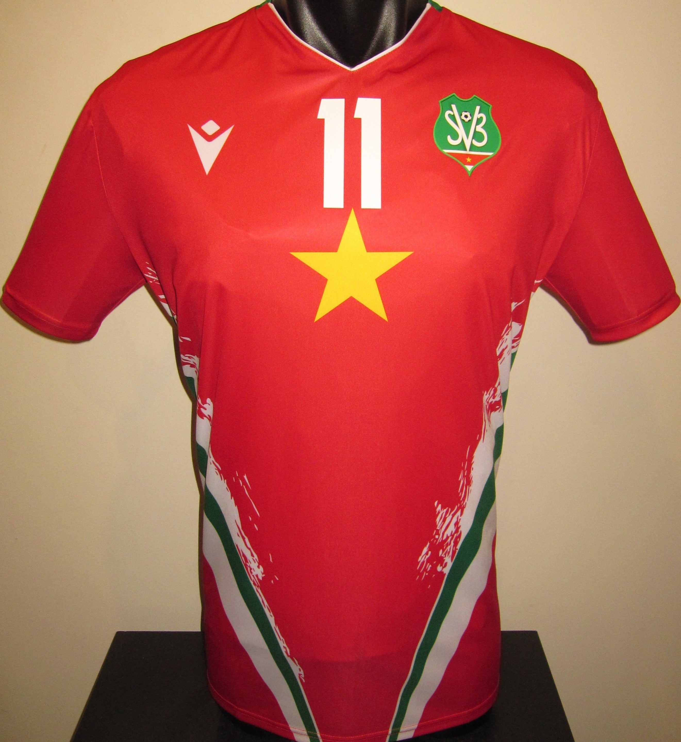 Suriname 2025-26 Home (BECKER #11) Jersey/Shirt