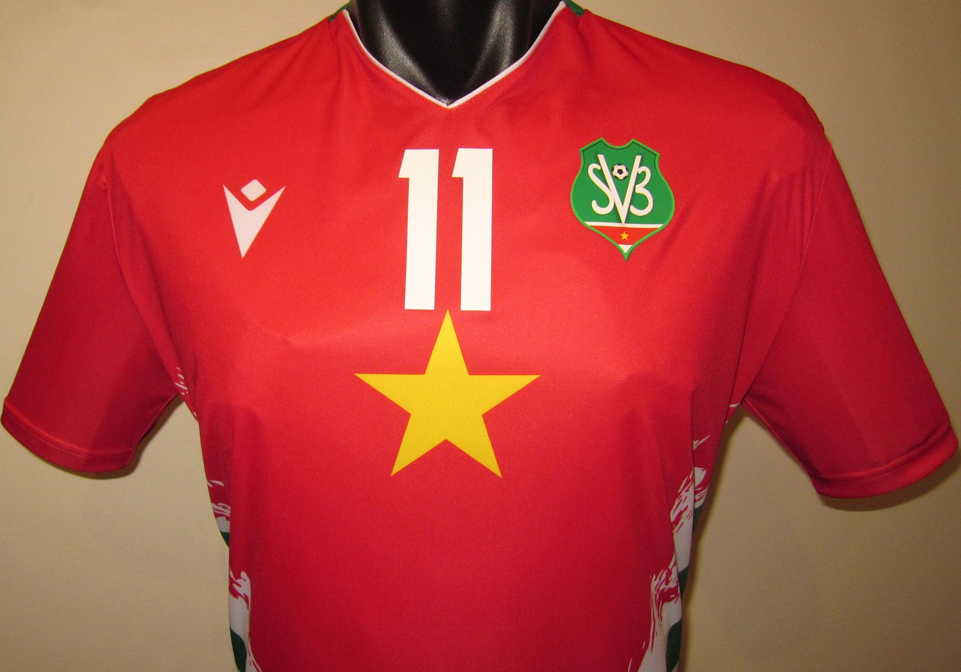 Suriname 2025-26 Home (BECKER #11) Jersey/Shirt