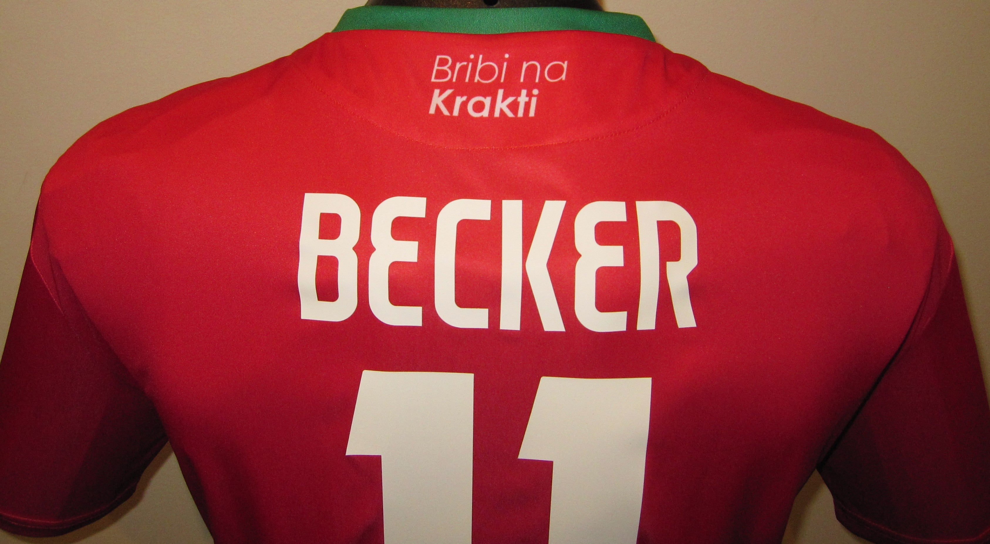 Suriname 2025-26 Home (BECKER #11) Jersey/Shirt
