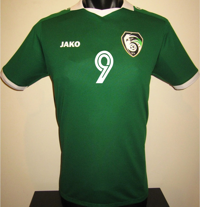 Syria 2026 Home (#9- AL-SOMA) Jersey/Shirt