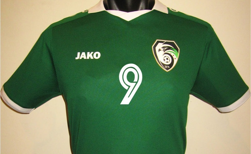 Syria 2026 Home (#9- AL-SOMA) Jersey/Shirt