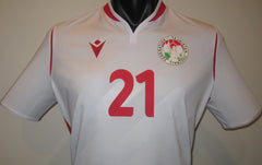 Tajikistan 2022-23 Away (#21- DZHALILOV) Jersey/Shirt