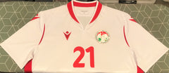 Tajikistan 2022-23 Away (#21- DZHALILOV) Jersey/Shirt