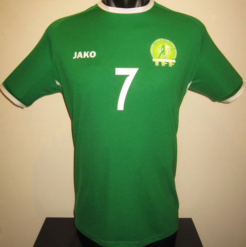 Turkmenistan 2024 Home (#7- AMANOV) Jersey/Shirt
