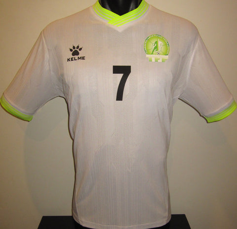 Turkmenistan 2025 Away (#7- AMANOV) Jersey/Shirt