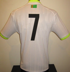 Turkmenistan 2025 Away (#7- AMANOV) Jersey/Shirt