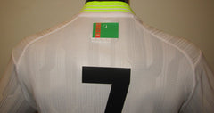 Turkmenistan 2025 Away (#7- AMANOV) Jersey/Shirt