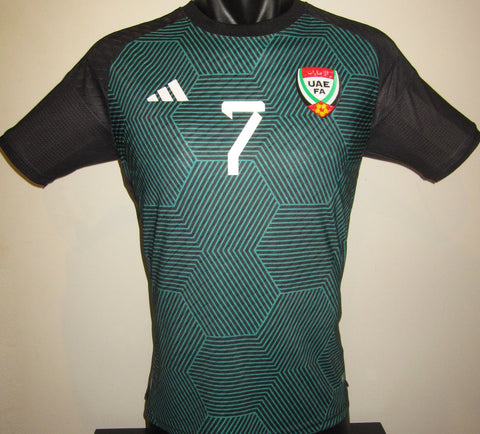 United Arab Emirates 2024 Away (A. MABKHOUT #7) Jersey/Shirt