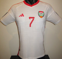 United Arab Emirates 2024 Home (A. MABKHOUT #7) Jersey/Shirt