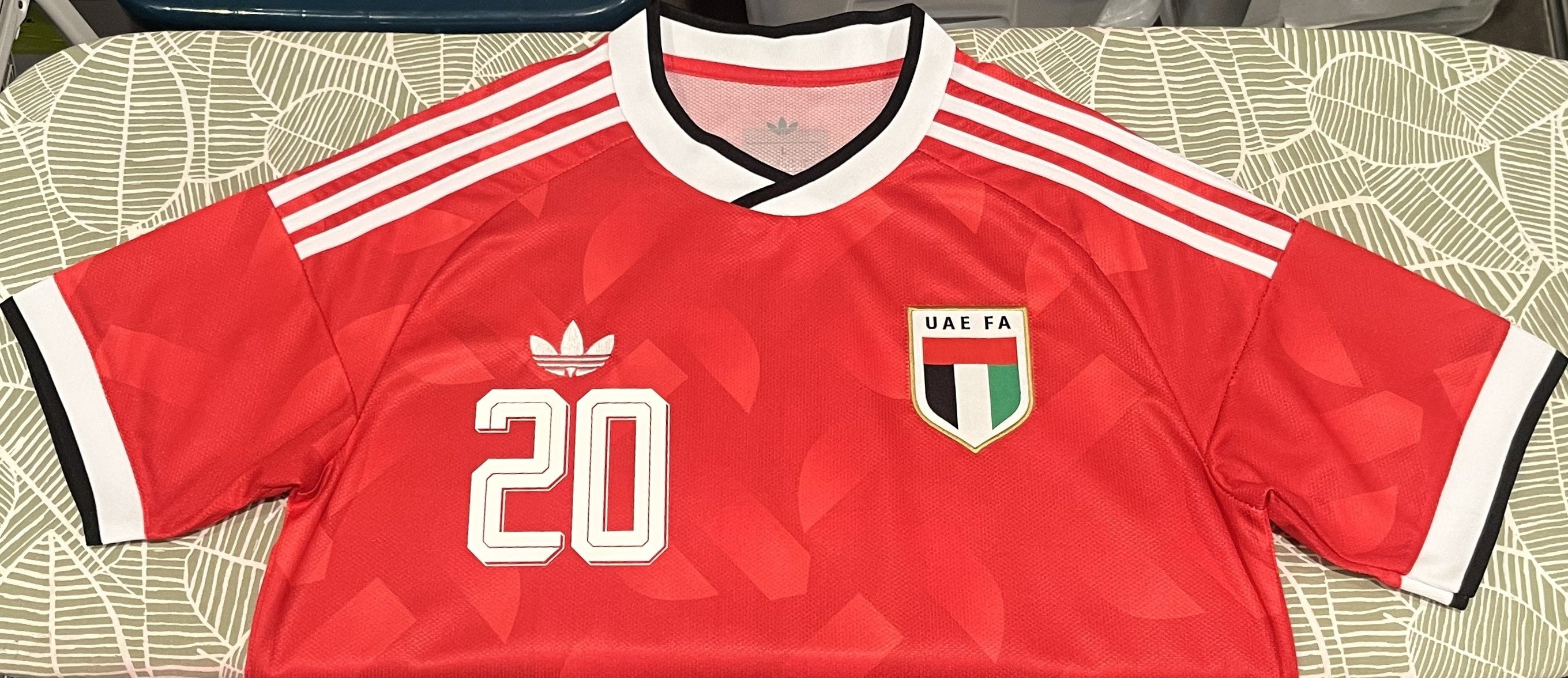 United Arab Emirates 2026 Away (YAHYA.A #20) Jersey/Shirt