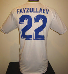 Uzbekistan 2025 Away (FAYZULLAEV #22) Jersey/Shirt