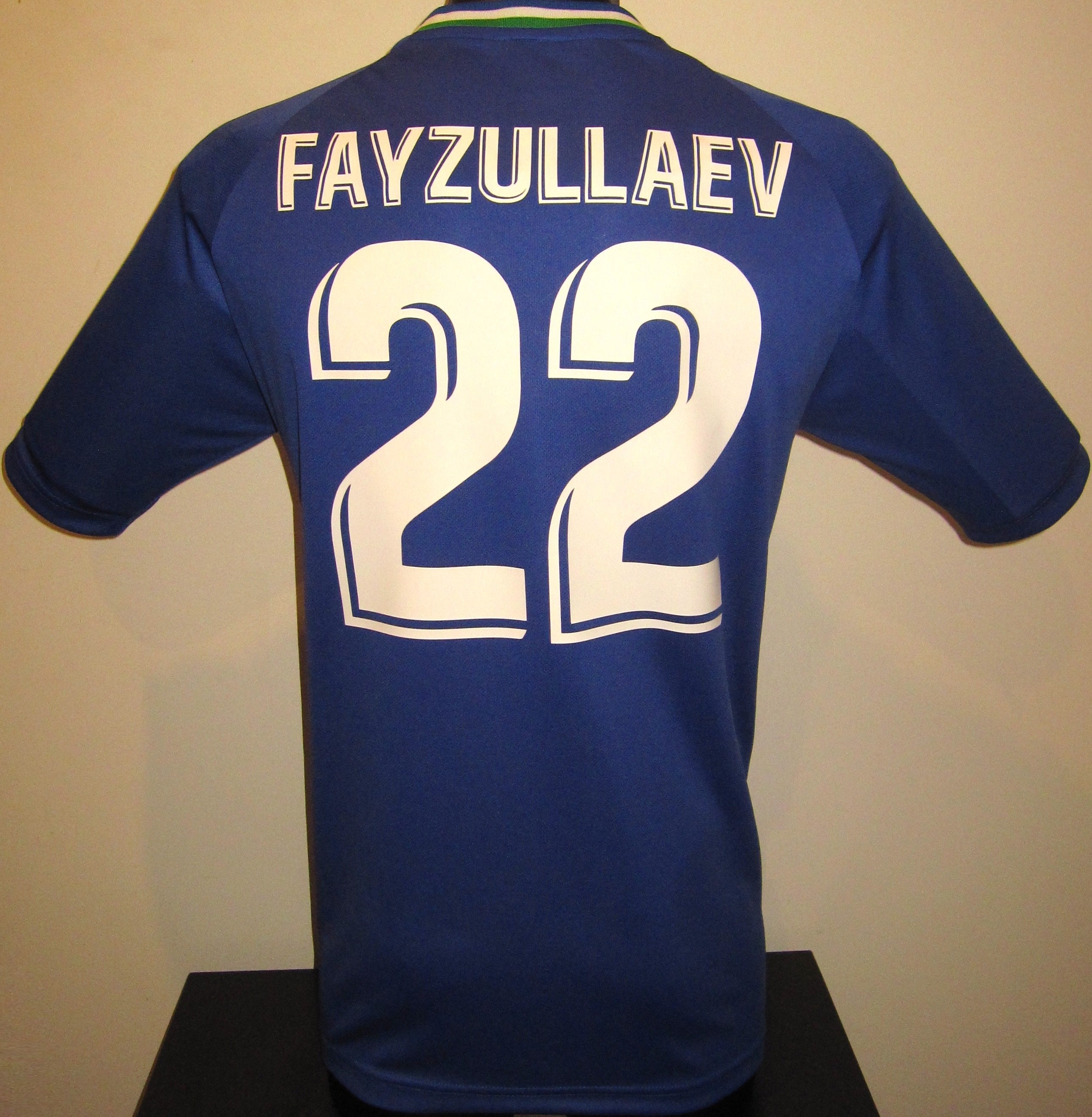 Uzbekistan 2026 Home (FAYZULLAEV #22) Jersey/Shirt