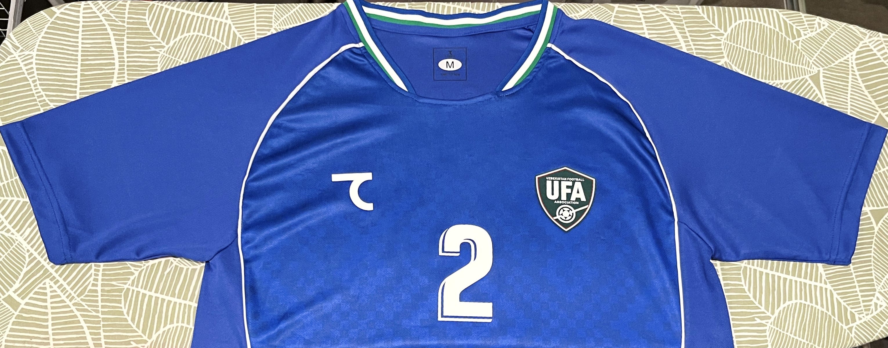 Uzbekistan 2026 Home (KHUSANOV #2) Jersey/Shirt