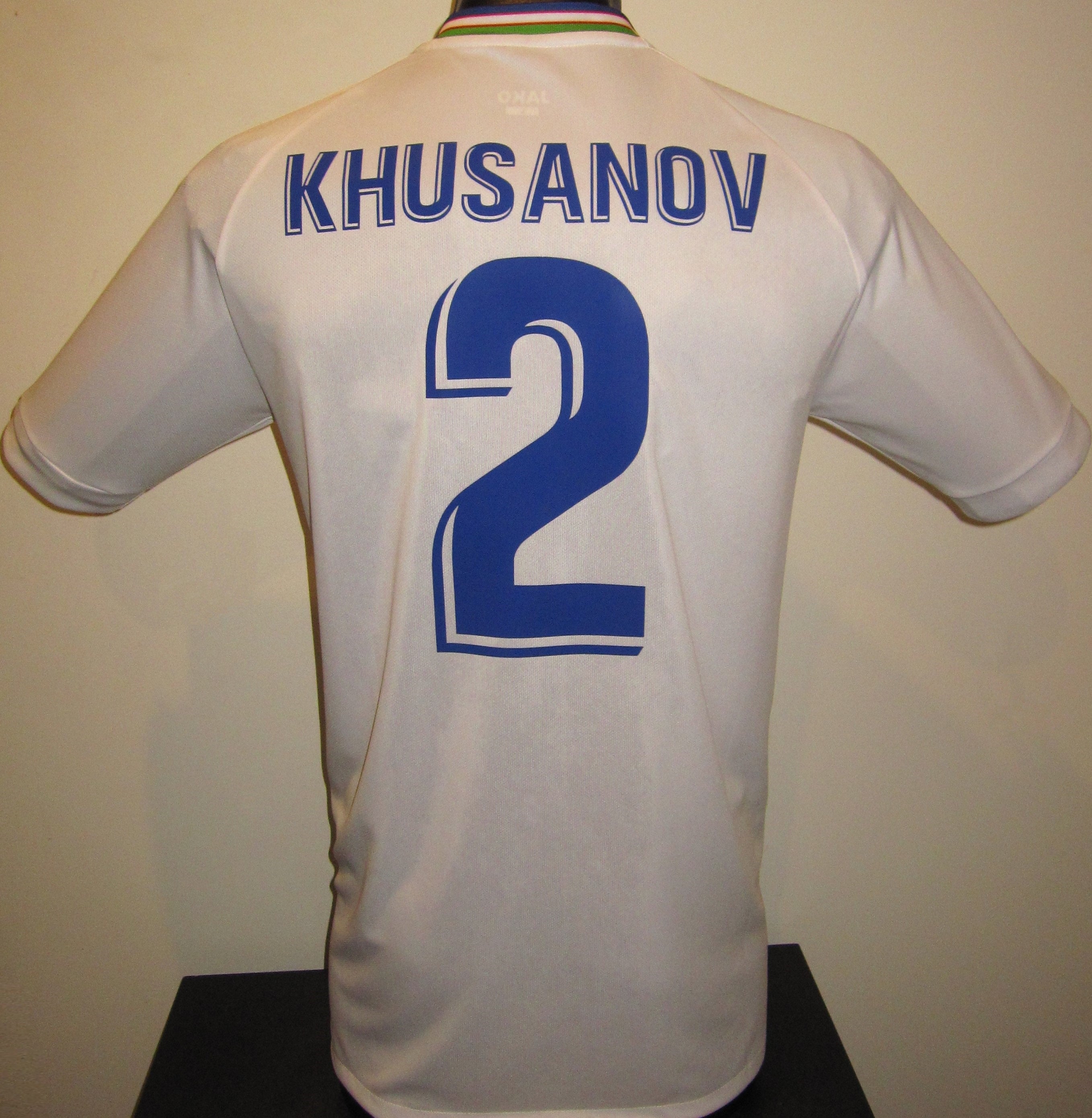Uzbekistan 2025 Away (KHUSANOV #2) Jersey/Shirt