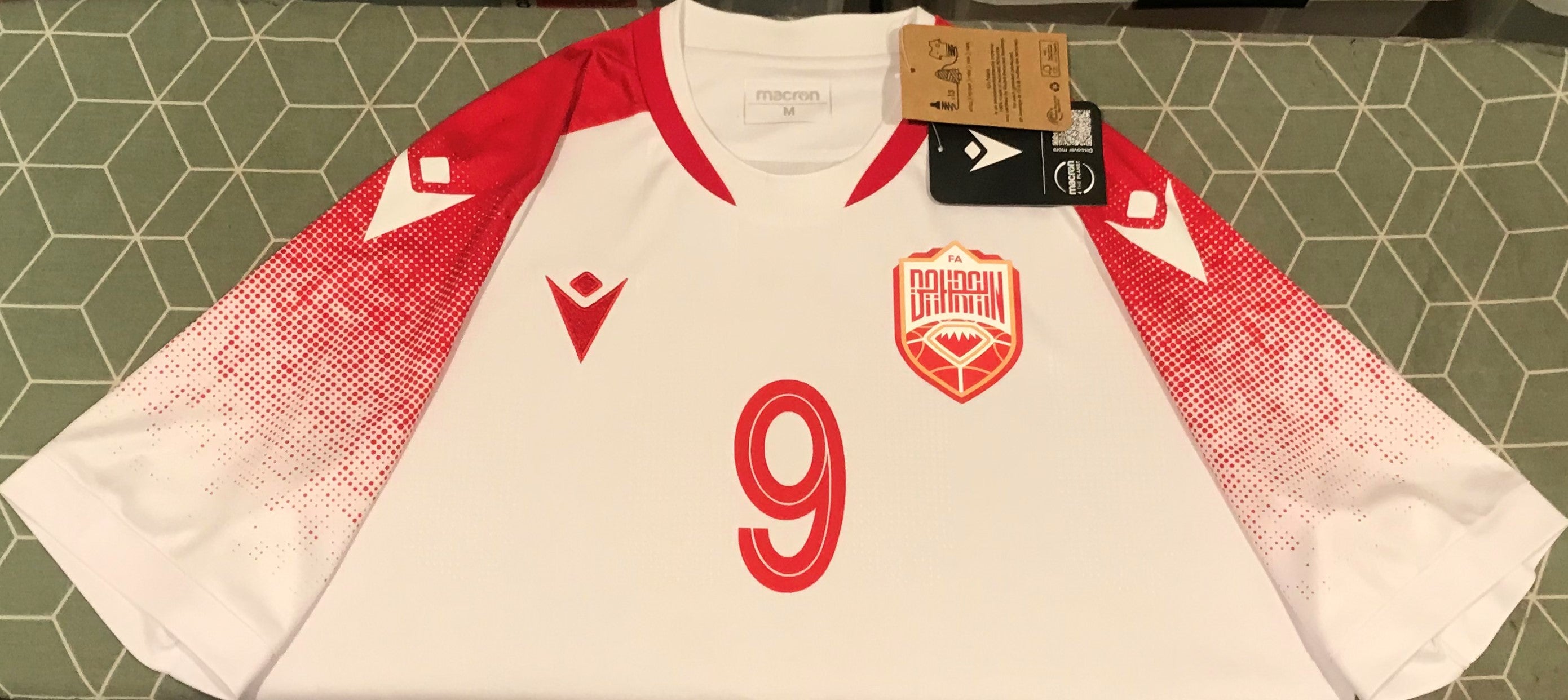 Bahrain 2022-23 Away (#9- A. YUSUF) Jersey/Shirt