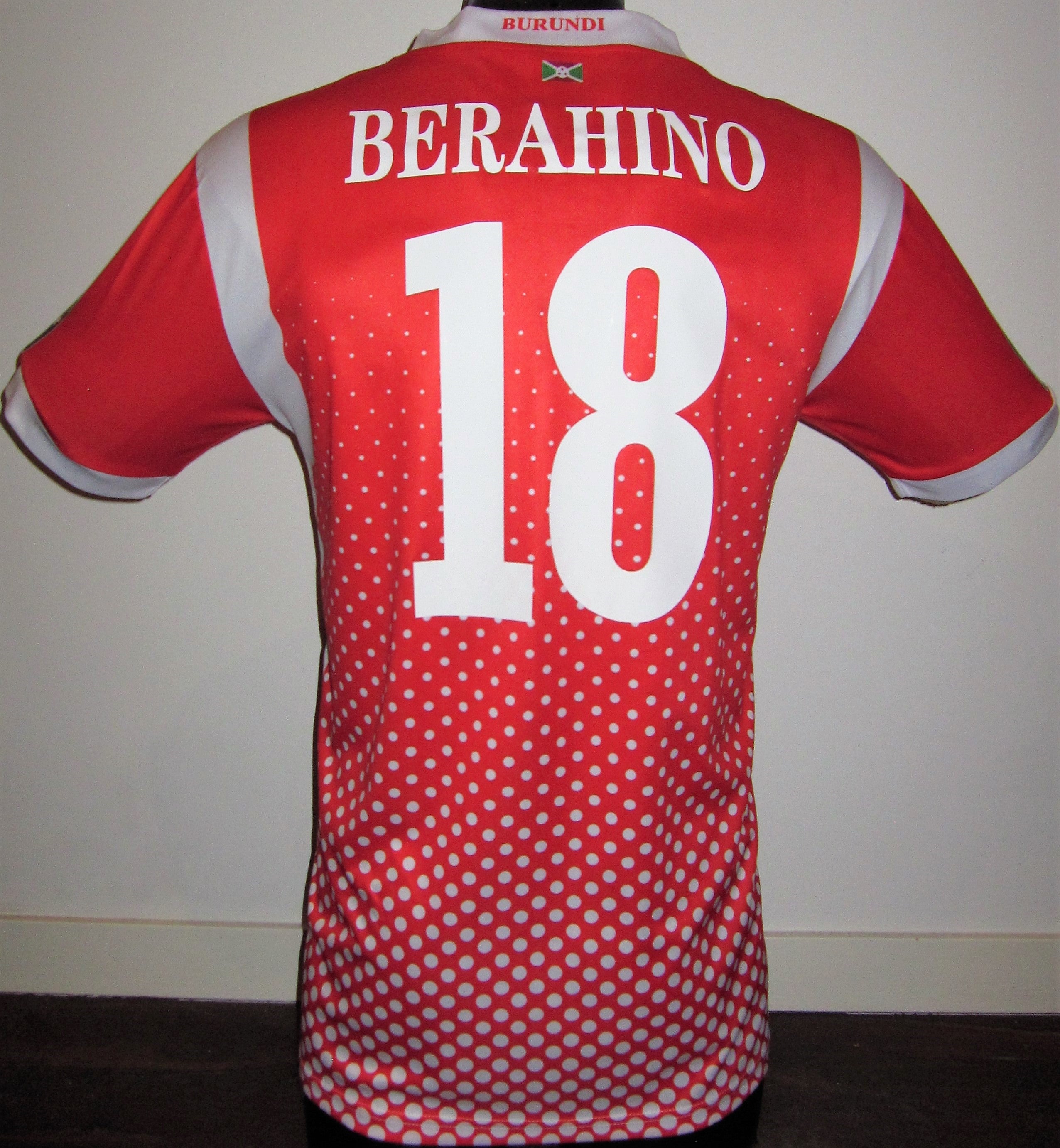 Burundi 2019-20 Home (BERAHINO #18) Jersey/Shirt