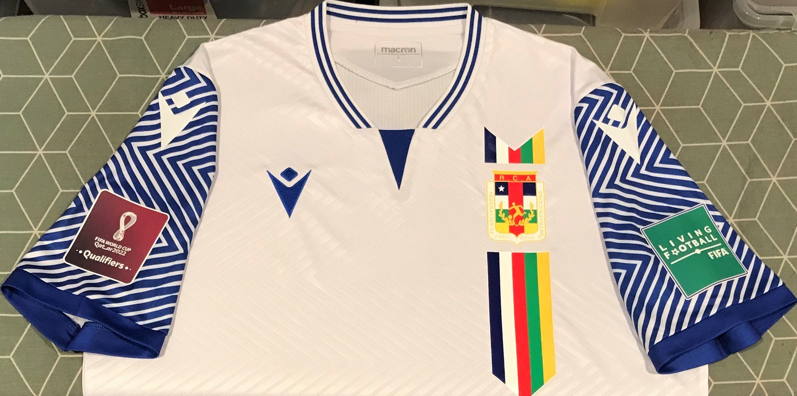 Central African Republic 2021-22 Away (#19- KONDOGBIA) Jersey/Shirt