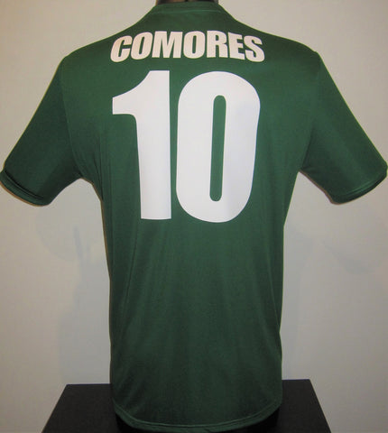 Comoros 2019-20 Home (#10- M'CHANGAMA) Jersey/Shirt