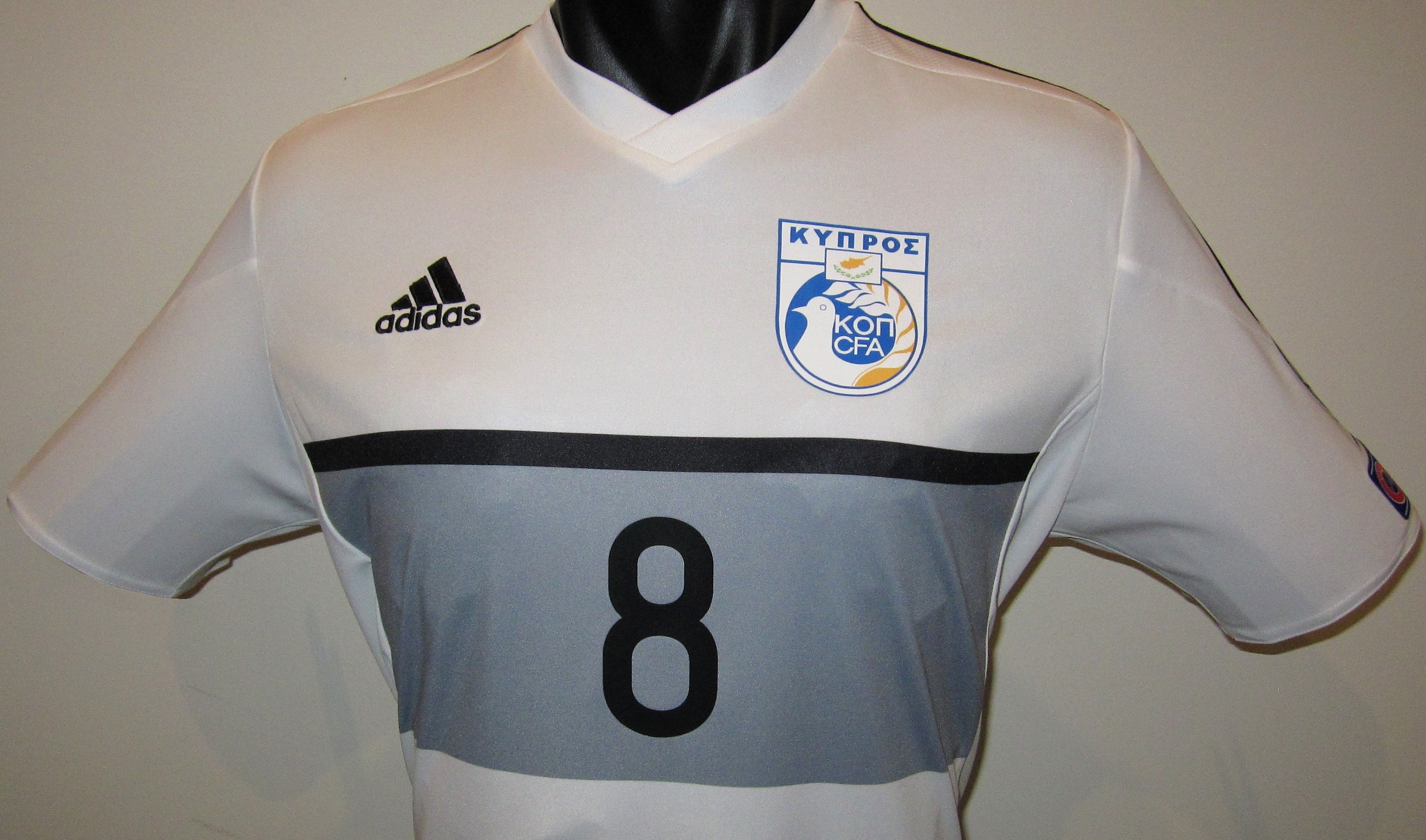 Cyprus 2016-17 Away (PIEROS #8) Jersey/Shirt
