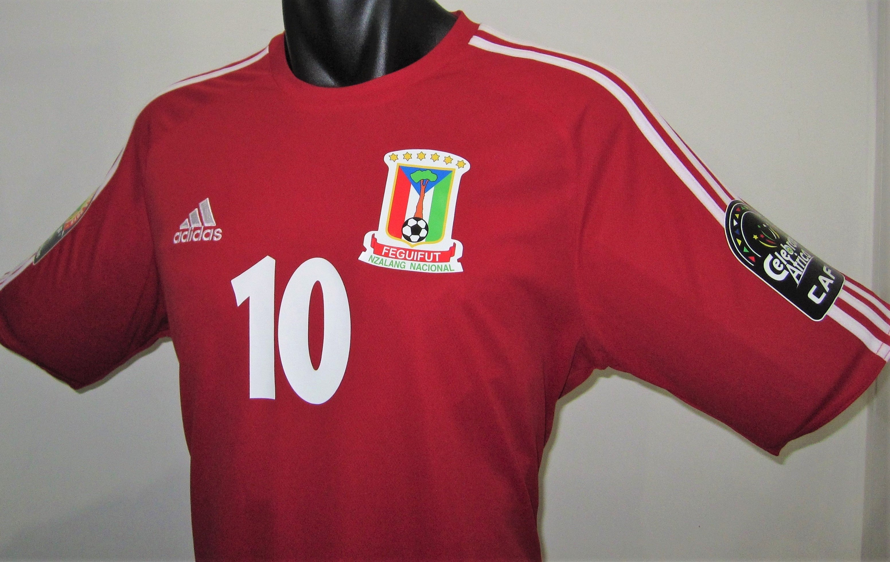 Equatorial Guinea 2015 Home (EMILIO NSUE #10) Jersey/Shirt