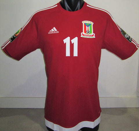 Equatorial Guinea 2015 Home (JAVIER BALBOA #11) Jersey/Shirt
