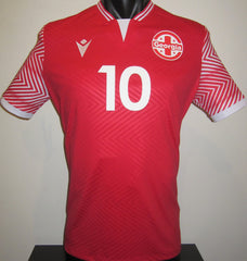 Georgia 2022 Home (OKRIASHVILI #10) Jersey/Shirt